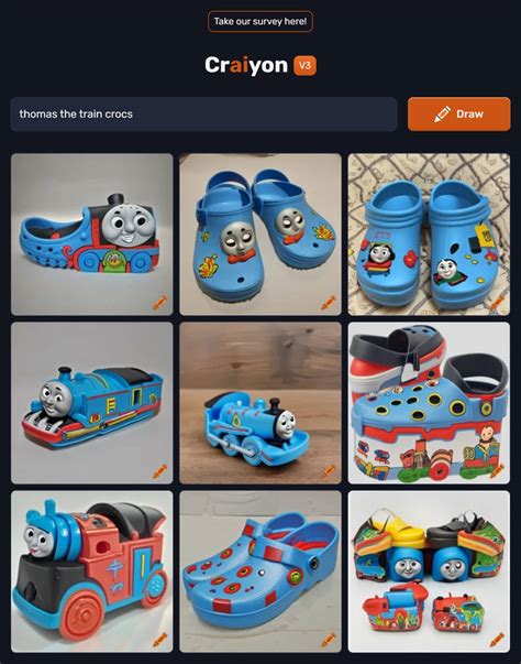 Cursed Thomas Crocs By Silastrain On Deviantart