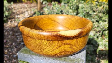 Woodturning A Beautiful Piece Of Laburnum Laburnum Woodturning