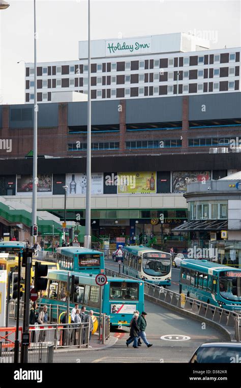 Liverpool UK Central Bus Station Public Transport Stock Photo - Alamy