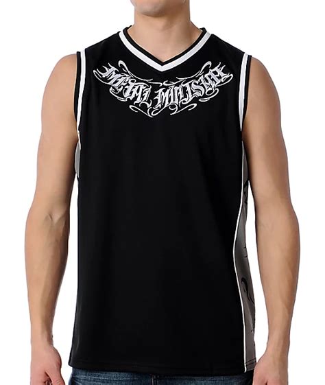 Metal Mulisha Corridor Black Mesh Jersey Tank Top Zumiez