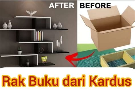 Tips Unik Dan Kreatif Berikut Tata Cara Membuat Rak Buku Estetik Hanya