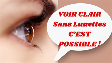 Vision Claire R V Lez Le Pouvoir Naturel De Vos Yeux Youtube