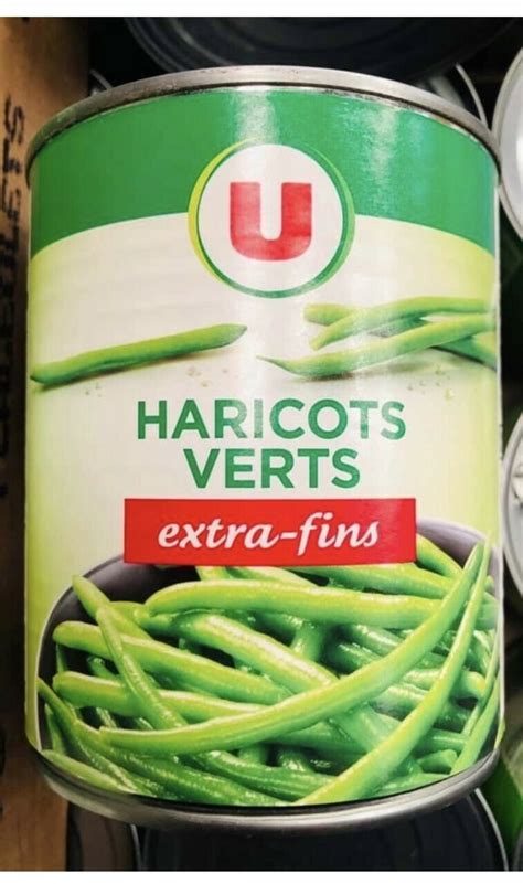 Conserves Haricots Verts Extra Fins Fp