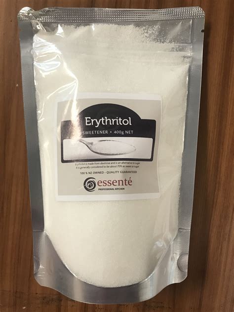 Erythritol Sweetener, Natural, Low Calorie Sweetener, 400g, Essente ...