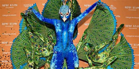 Heidi Klum celebrated Halloween as a dazzling peacock - lifestyle – Archyde