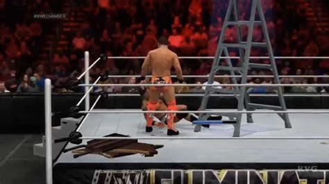 WWE 2K15 TLC Match The Miz Vs Randy Orton Gameplay HD YouTube