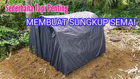 MEMBUAT SUNGKUP TANAMAN DARI BAMBU YouTube