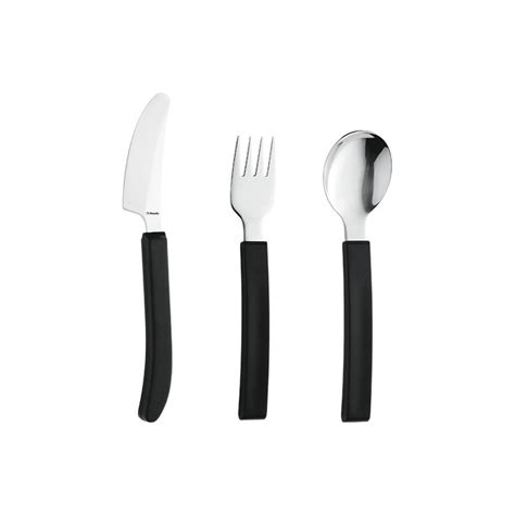 Ensemble 3 Couverts Ergonomiques Amefa Prise De Repas Facile