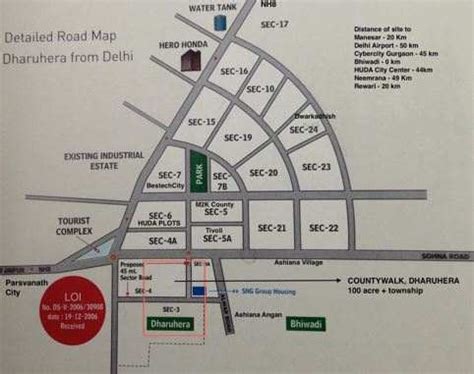 Countywalk Plots Sector 4 Dharuhera Resale Price List, Brochure, Floor Plan, Location Map & Reviews