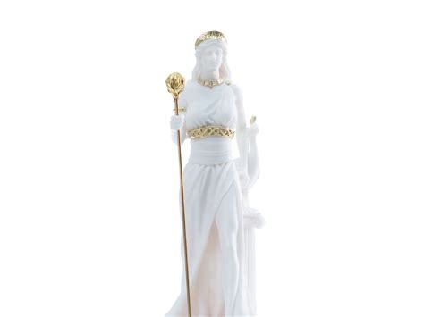 Hera Statue Greek Mythology Goddess Figurine White Marble - Etsy