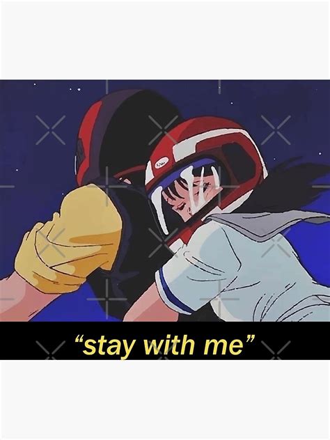 "Anime Aesthetic - Stay With Me" Poster for Sale by barts48 | Redbubble