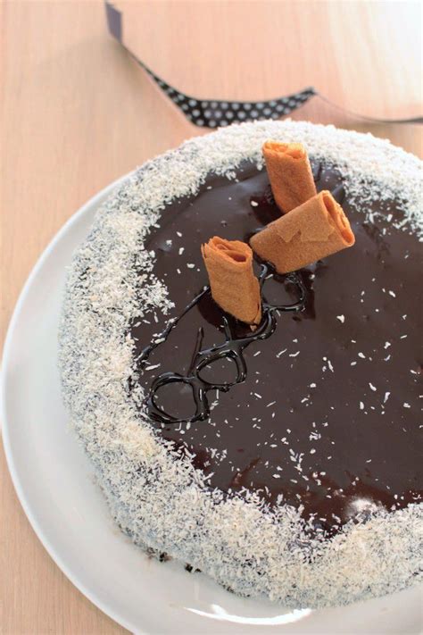 Entremets Noix De Coco Chocolat Comme Un Bounty Mais Avec Plus De