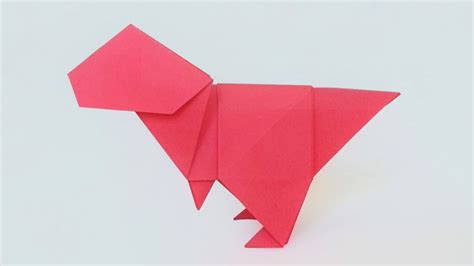 Origami T Rex Diagrams And Video Jo Nakashima Atelier Yuwa Ciao Jp