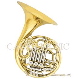 China French Horn/ Professional French Horn / Brass Instruments Photos ...