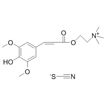 Sinapine-thiocyanate | CAS 7431-77-8 | AbMole BioScience | Sinapine-thiocyanate Price