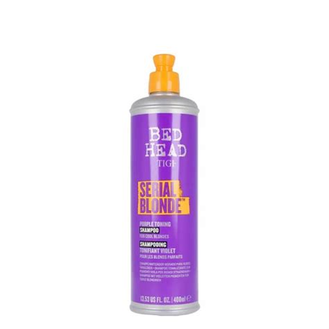 Buy Tigi Bed Head Serial Blonde Purple Toning Shampoo 400ml Idivia