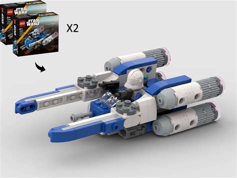 Lego Moc U Wing Microfighter Alternate Build Of X Captain Rex