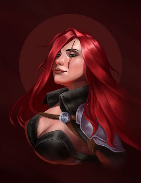 ArtStation - Katarina fan art