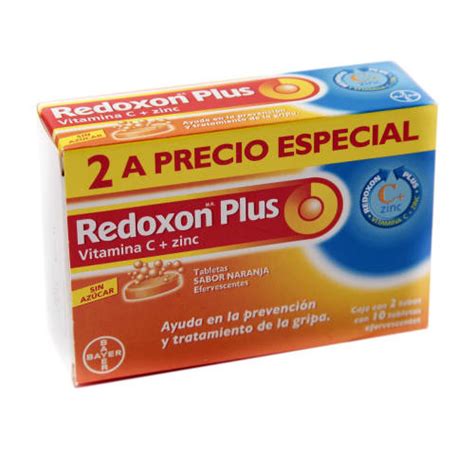 Comprar Redoxon Plus Paquete Con Tubos Con Tabletas Cada Uno