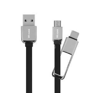 Cable Wesdar T16 De USB A A MicroUSB USB C 100510070009 Winpy Cl