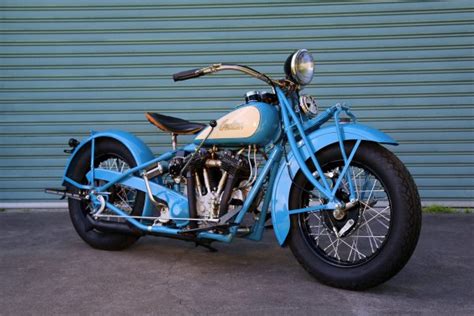 1934 Indian Chief Naked Racer Moto Co Antique Motorcycles Bar