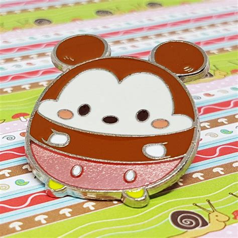 Disney Chipmunks Enamel Pin Tsum Tsum Disney Cute Pin Collection