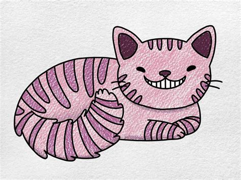 Cheshire Cat Drawing Helloartsy