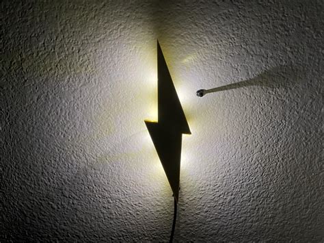 Glowing Lightning Bolt 14 Steps With Pictures Instructables