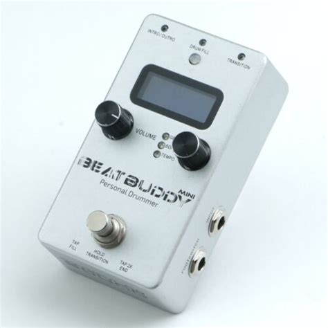 Singular Sound Beat Buddy Mini Drum Machine Guitar Effects Pedal P