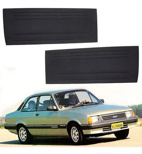 Par Papelão Revestimento Forro De Porta Do Chevette Chevy Marajó De