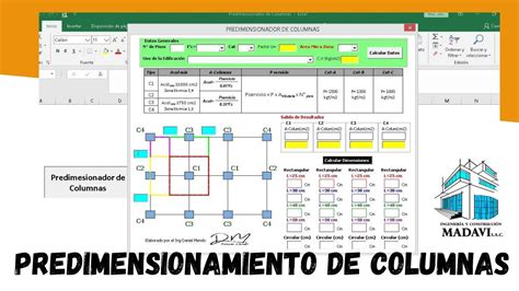 PREDIMENSIONAMIENTO DE COLUMNAS DE CONCRETO MACRO 2020 YouTube