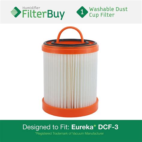 Eureka DCF 3 Washable And Reusable HEPA Filter Designed By FilterBuy