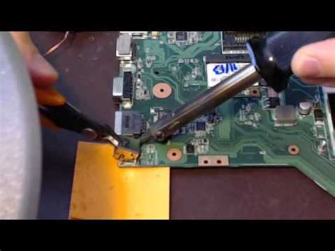 How To Power Jack Repair Replacement Fix On Asus X54c K54c X54c Bbk15