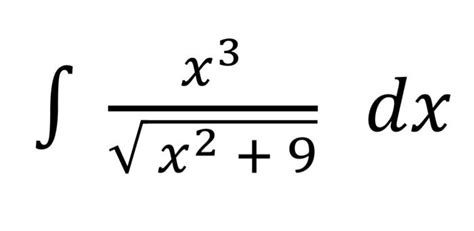 Solved ∫x29x3dx∫x216x2−91dx