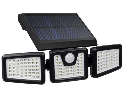 Lampa Solarna Led Mocna Lm W Halogen Z Czujnikiem Ruchu I