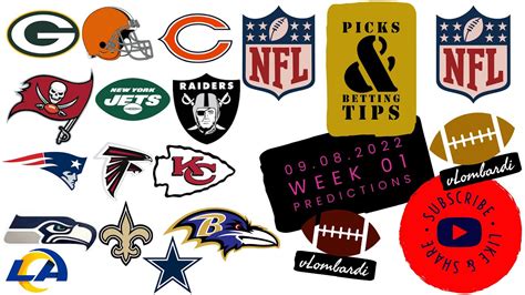 Nfl Week 1 Game Picks Predictions And Betting Tips 2022 23 Season Football Betting Tips 🏈🏆🏈