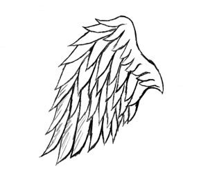 Easy Wings To Draw - ClipArt Best