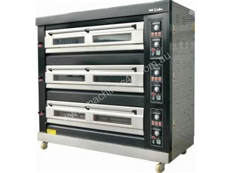 New Amalfi Amalfi Electric Three Deck Oven 9 Trays Deck Oven In