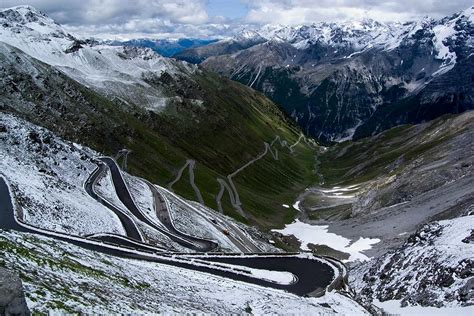 Download Stelvio Pass Road Wallpaper - WallpapersHigh