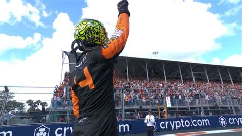 La Emotiva Celebración De Lando Norris Tras Su Primera Victoria En La F1