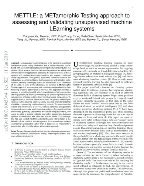 PDF 1 METTLE A METamorphic Testing Approach To Assessing And 1