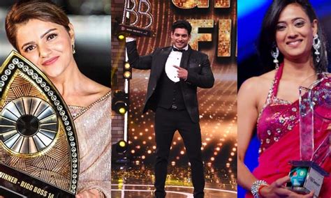 Bigg Boss Winners From Season 1 16 A Trip Down Memory Lane