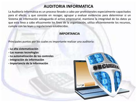 Auditoria Informatica PPT