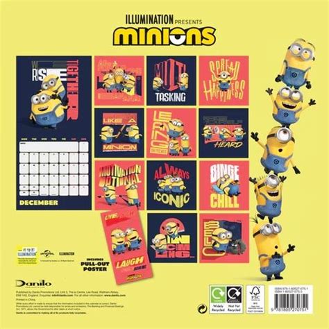 Despicable Me Wall Calendars 2024 Buy At Abposters