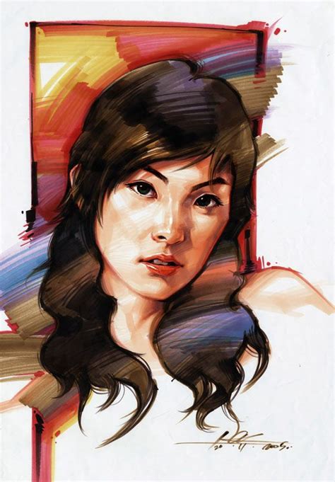 Aya By Cklum On Deviantart Copic Marker Art Art Markers Drawing