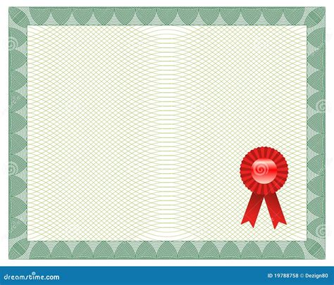 Printable Certificate Seal Template