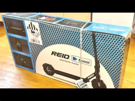 REID Boost E Scooter Unboxing YouTube