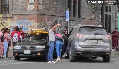 Aparatoso Choque En La 17 Poniente Deja Siete Lesionados Entre Ellos