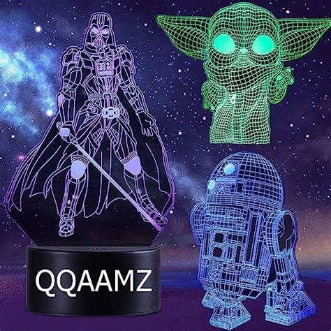 Qqaamz Star Wars Lampe D Illusion Led Tactil Maison Enfant De