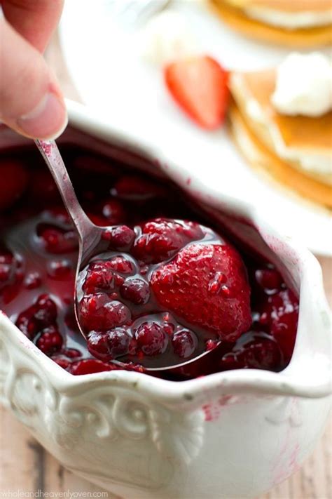 Mixed Berry Cream Cheese Crepes Recipe Compote Recipe Crepes